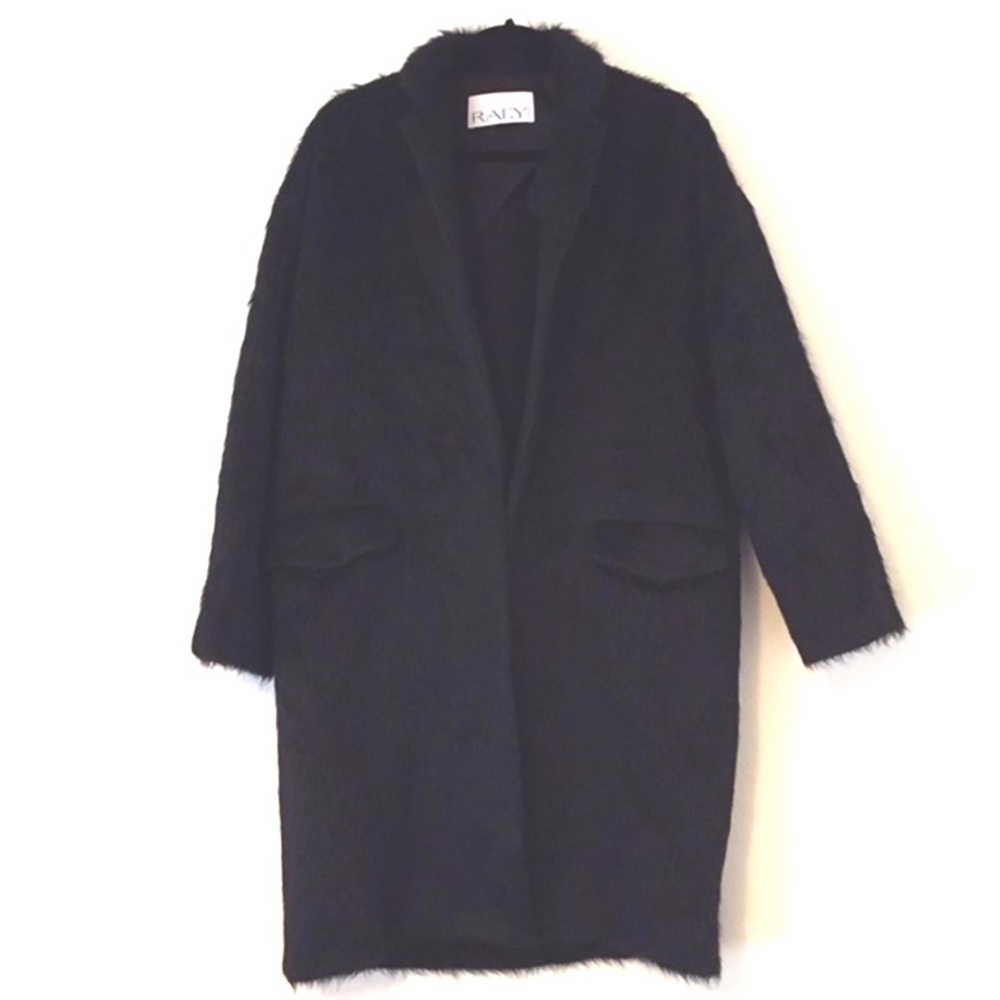 Raey Black Coat